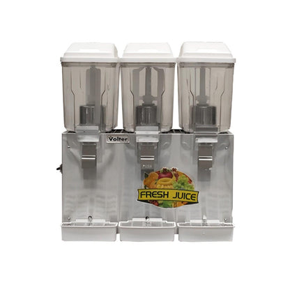 Dispensadora De Jugos 3 Cubas 3x16 Lts LYJ183 Volter