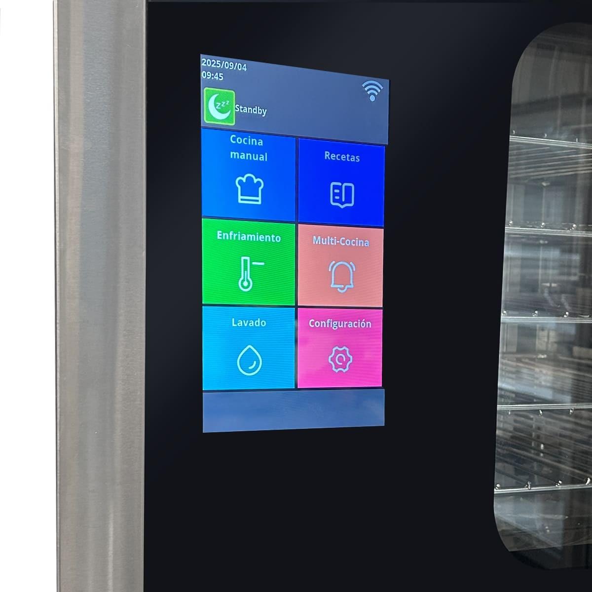 HORNO COMBINADO ELECTRICO 7 GN 1/1 ROMERBERG