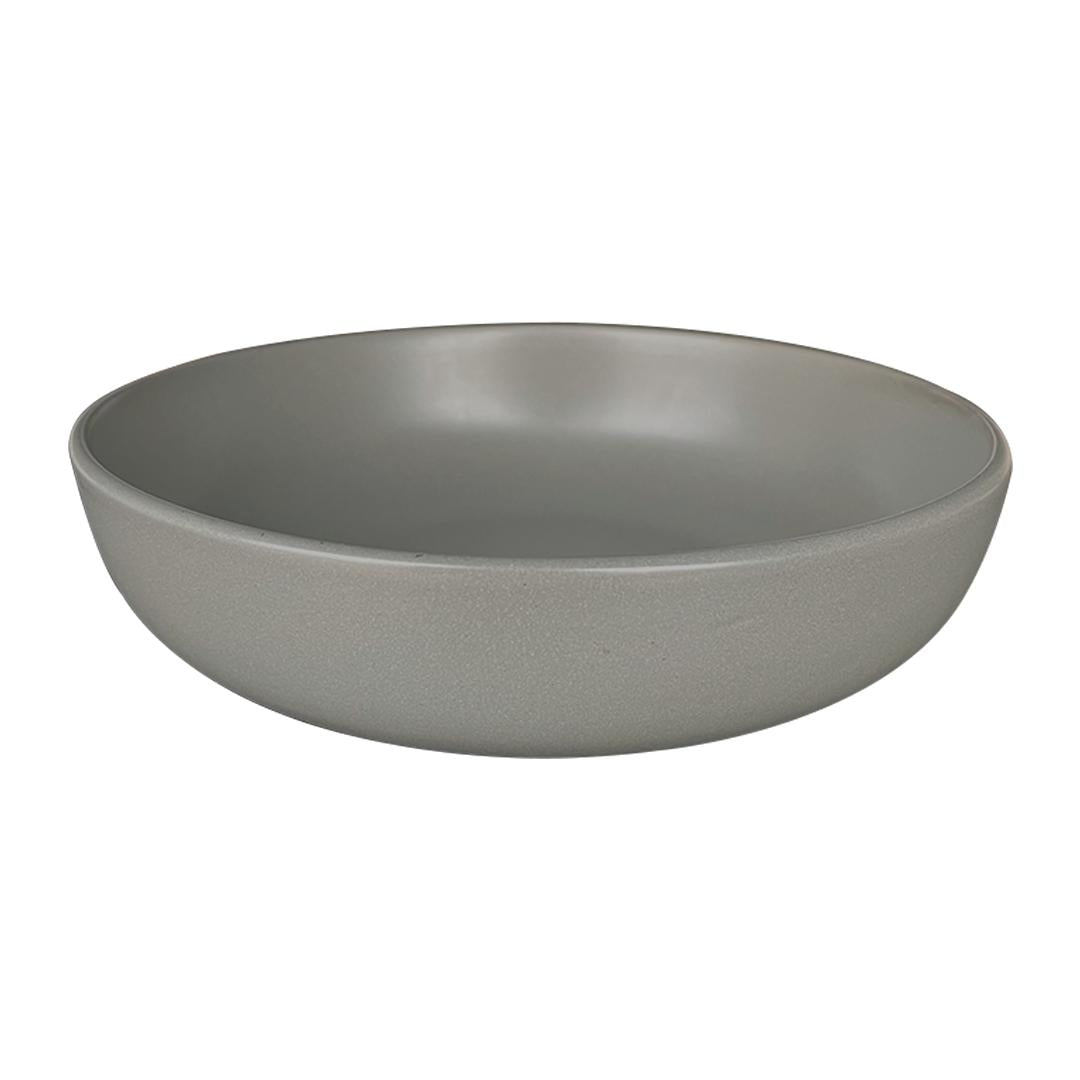 Set De 4 Bowl Ceramica Rustica 18 Cm Gris Linea Oslo