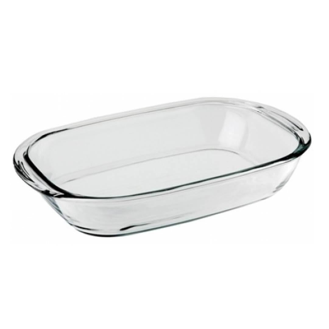 Asadera Rectangular Con Tapa 36.6x23.6x6.8 Cm