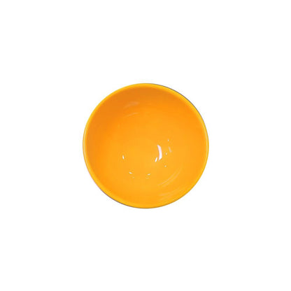 Set De 6 Bowl Melamina Amarillo 10 Cm.