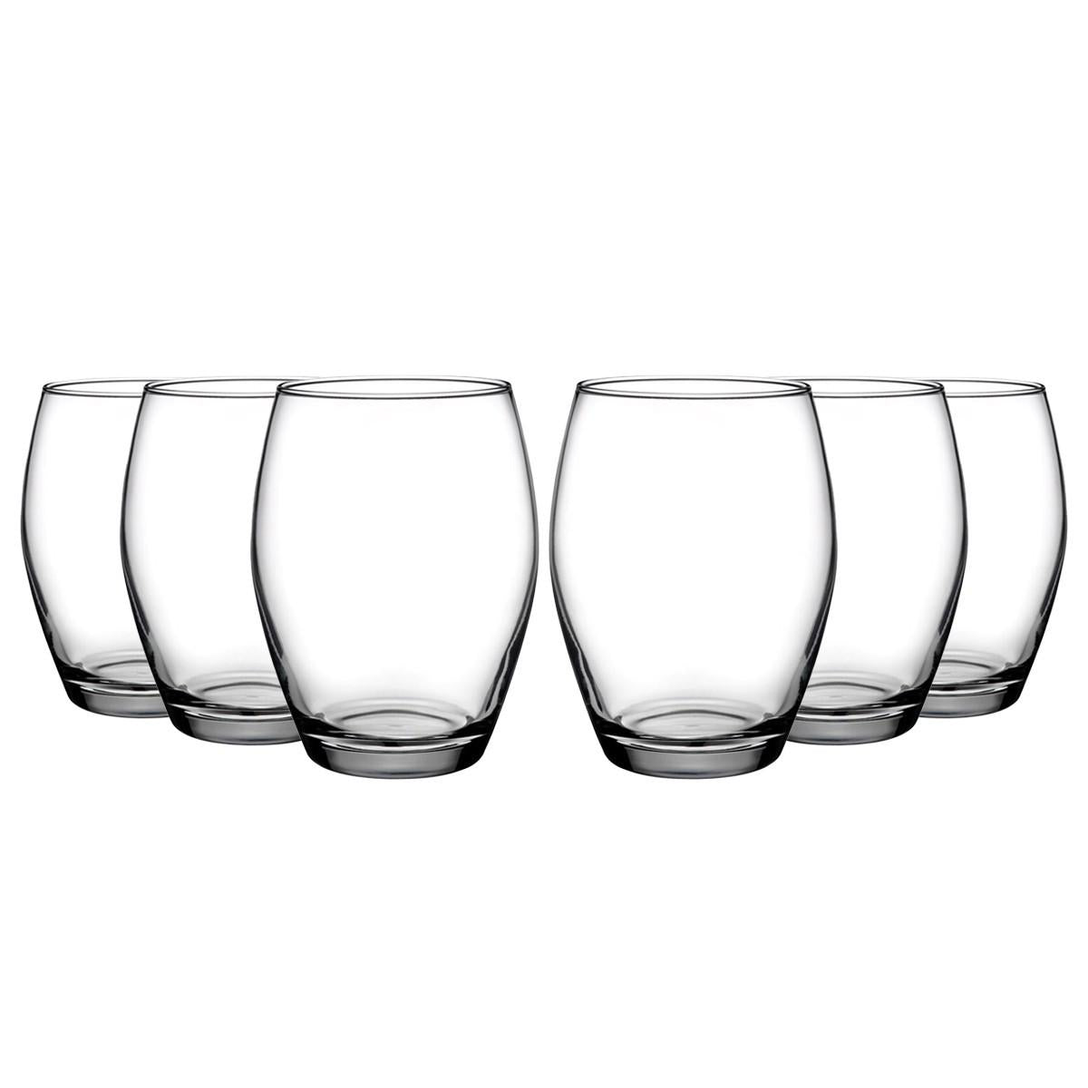 Set De 6 Vasos De Whisky 390 Cc Línea Montecarlo