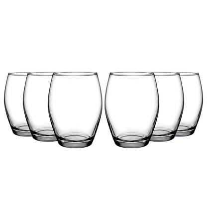 Set De 6 Vasos De Whisky 390 Cc Línea Montecarlo