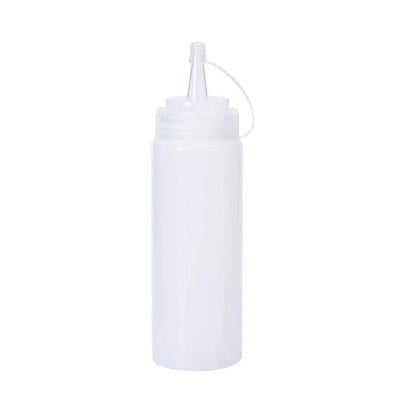 Botella Dispensadora Salsa Graduada Transparente 200 Ml