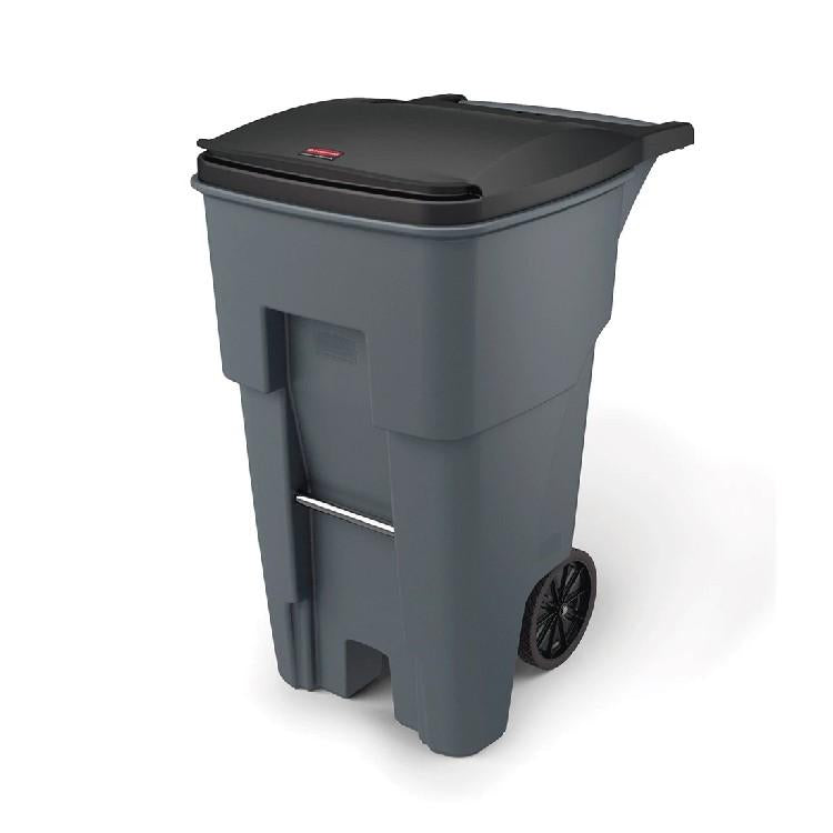 Contenedor Basura C/Rueda 246 Lts Gris