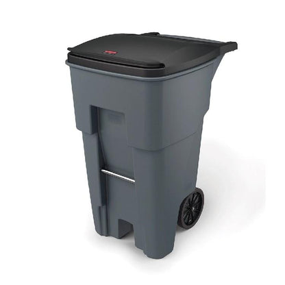Contenedor Basura C/Rueda 246 Lts Gris