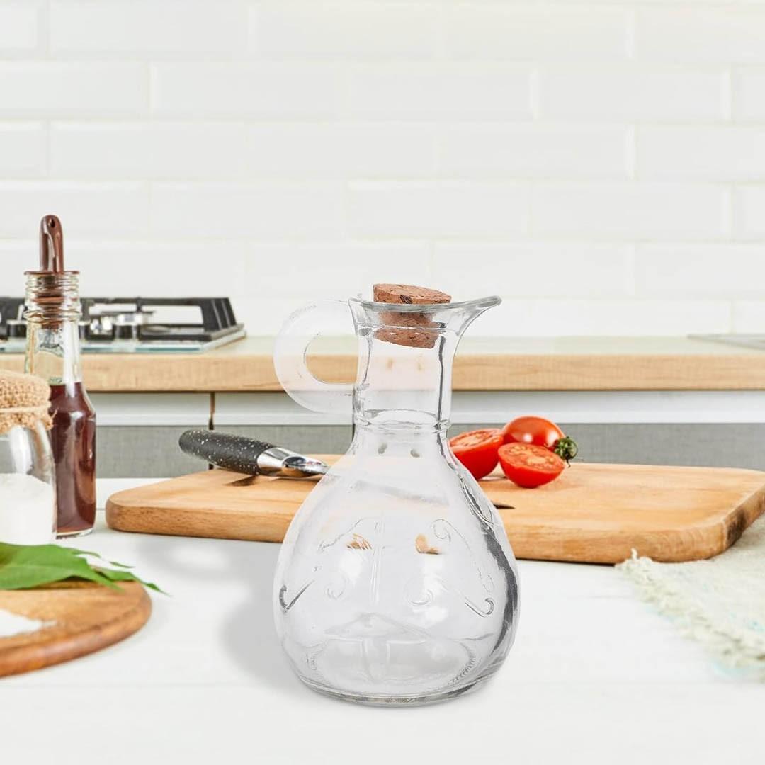 Aceitero Vidrio Con Corcho