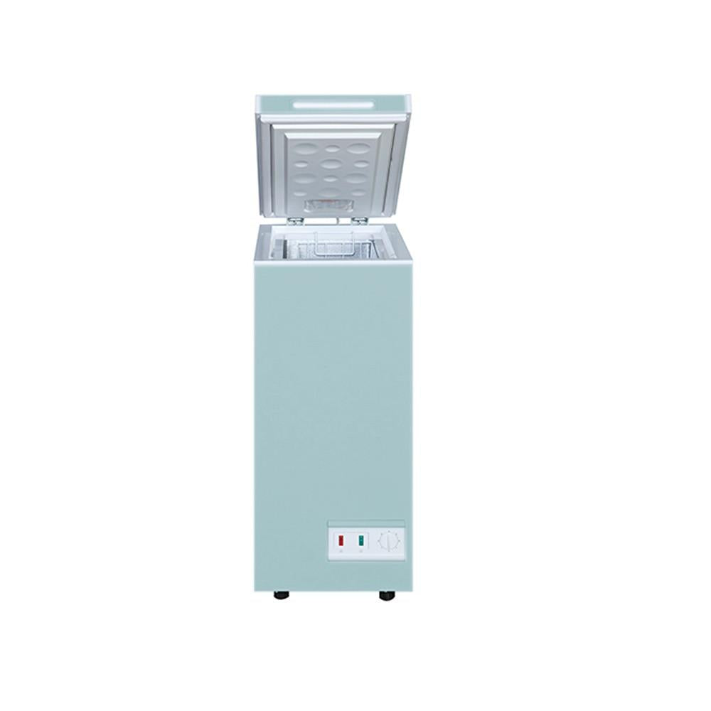 Congeladora Horizontal 60 Litros Norkalt Color Celeste