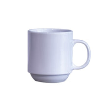Mug Apilable Porcelana 320 Ml Linea Tower