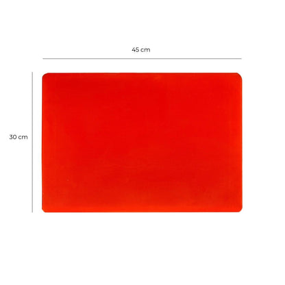 Tabla De Corte Roja 45x30 Cm