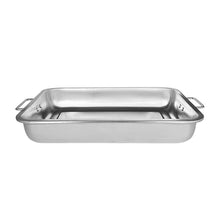 Asadera Con Asa 50 X 35 X 7 Cm Acero Inox.