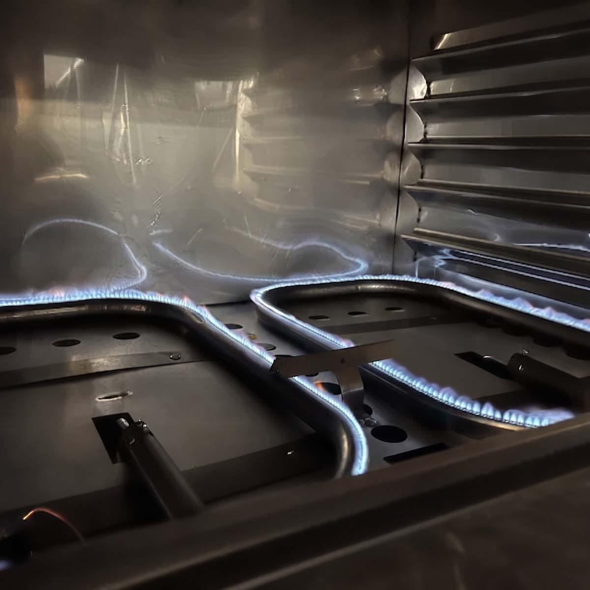 Cocina 6 Platos Con Horno y Calienta Platos Ticgas