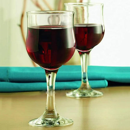 Set De 6 Copa Vino 320 Cc. Mod. Tulipe