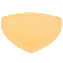 Plato Triangular Melamina Amarillo 30 Cm