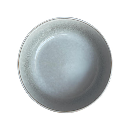 Set 6 Bowl Redondo Ceramica 19.5X5.7 Cm Gris Linea Oslo