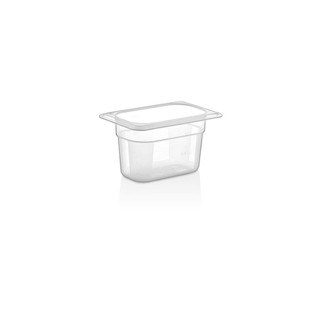 Contenedor Gn Policarbonato Transparente 1/9x10 Cm