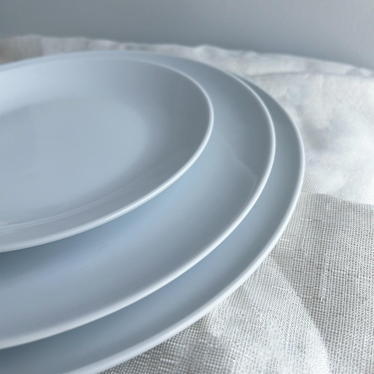 Set de 6 Platos Porcelana Principal 30 Cm Coupe Línea Padua