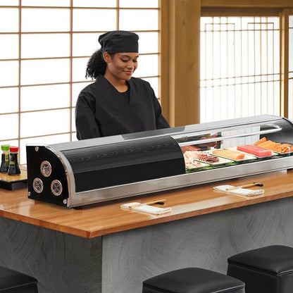 Vitrina Sushi 120 Cm Modelo G120S Norkalt