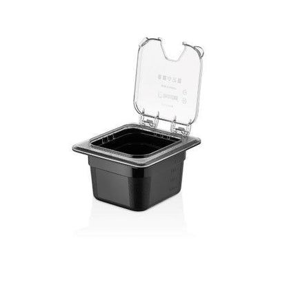 Tapa Policarbonato Flip Lid. Con Orificio Gn 1/6