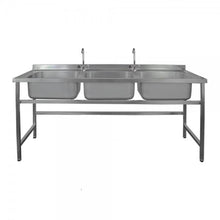 Lavadero Mural 3 Tazas Med. 180 X 60 X 85 Cms.