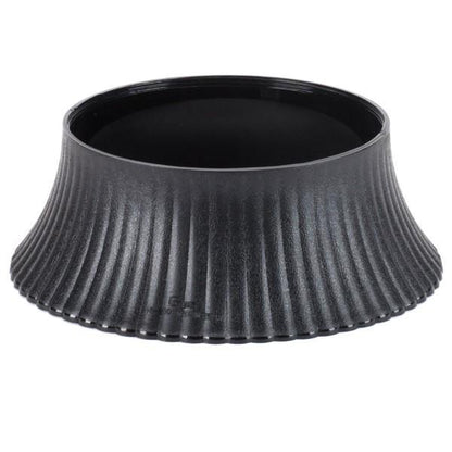 Pedestal Plato Torta Negro