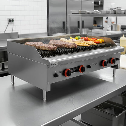 Parrilla A Gas Volter 120 x76 Cm Modelo GB-48 Volter