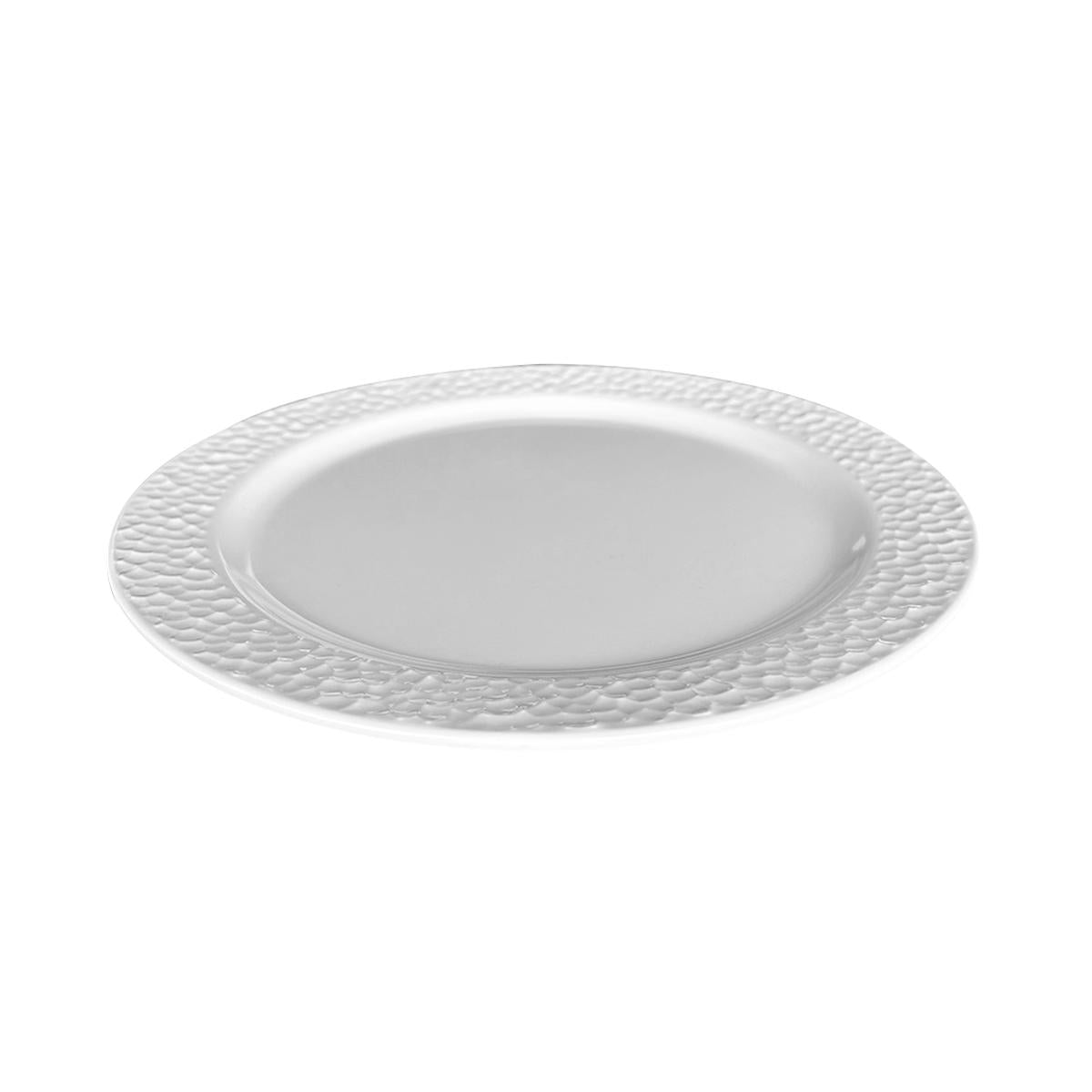 Plato Melamina Blanca 26 Cm Línea Kplus