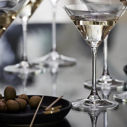 Set De 6 Copa Martini Vidrio 230Cc Línea Enoteca