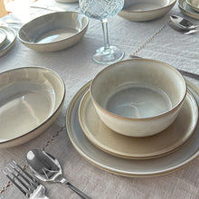 Set 6 Bowl Redondo Ceramica 15.5X6.5Cm Beige Linea Oslo