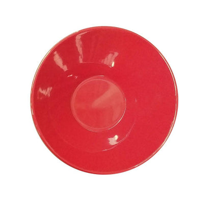 Set De 2 Bowl Redondo Melamina 20 Cm. Rojo