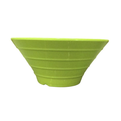Set De 2 Bowl Redondo Melamina 20 Cm. Verde