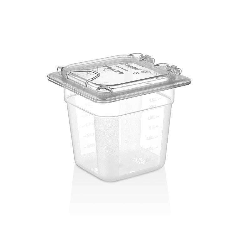 Tapa Policarbonato Flip Lid Gn 1/6