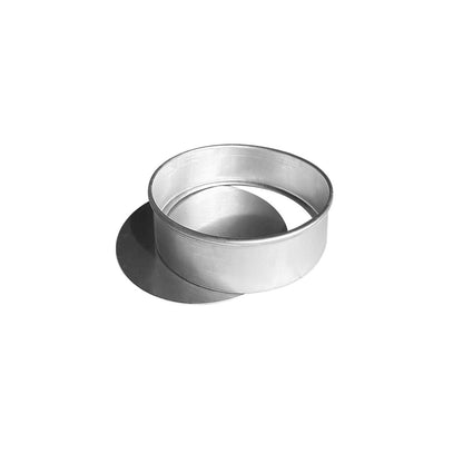 Molde De Aluminio Redondo Base Desmontable 10Cm