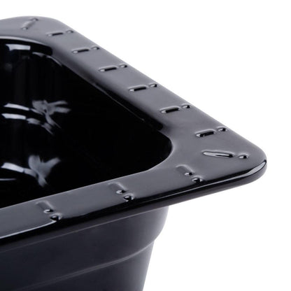 Food Pans Color Negro Gn 1/3
