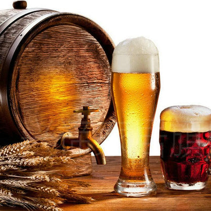 Set de 6 Vaso Vidrio Garza Cerveza 665 Cc Línea Weizenbeer