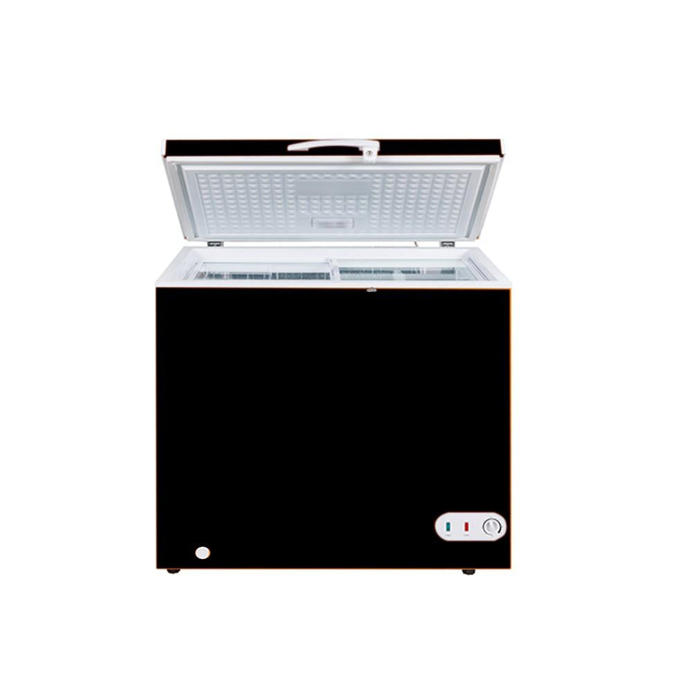 Congeladora Horizontal 215 Litros Color Negro Norkalt