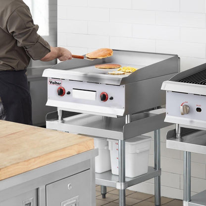Plancha a Gas Cromo Modelo GH-24 Volter