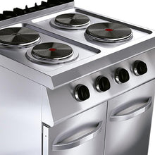 Anafe Eléctrico 4 Platos Con Base