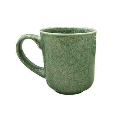 Set De 6 Mug 400 Ml Ceramica Verde Línea Rustica