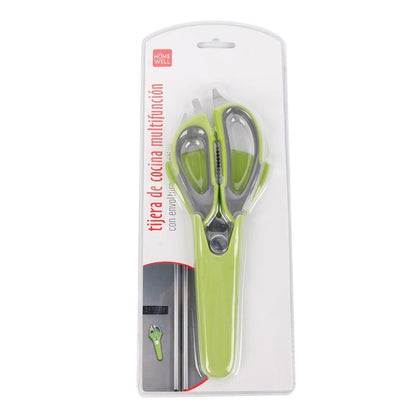 Tijera Cocina Multiuso Con Funda Magnética 22 Cm