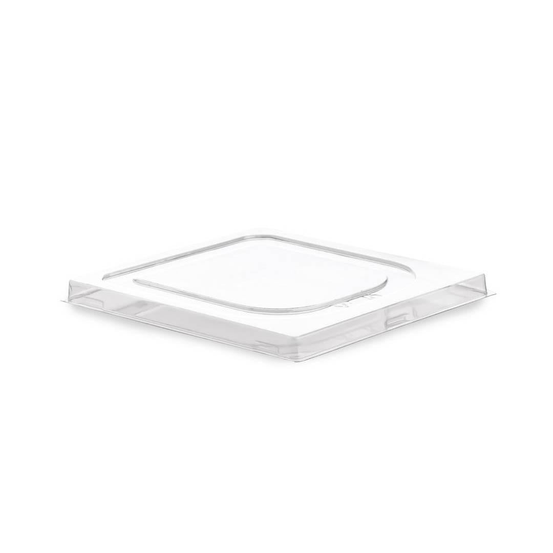 Set De 168 Tapa Plana R-Pet Transparente 18.2X17.2