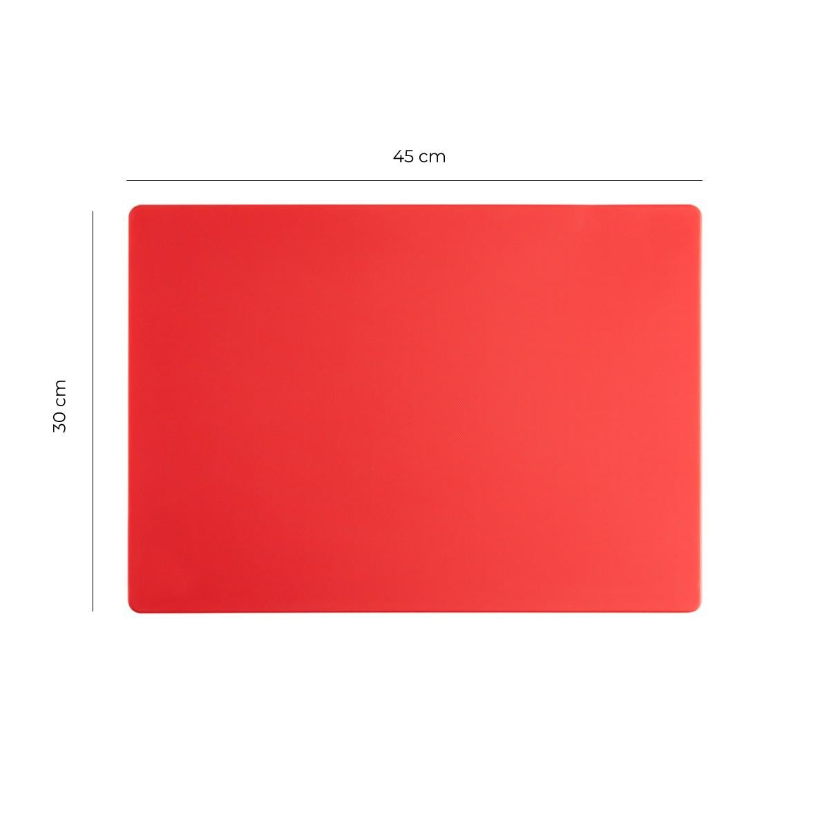 Tabla De Corte Roja 30X45 Cm