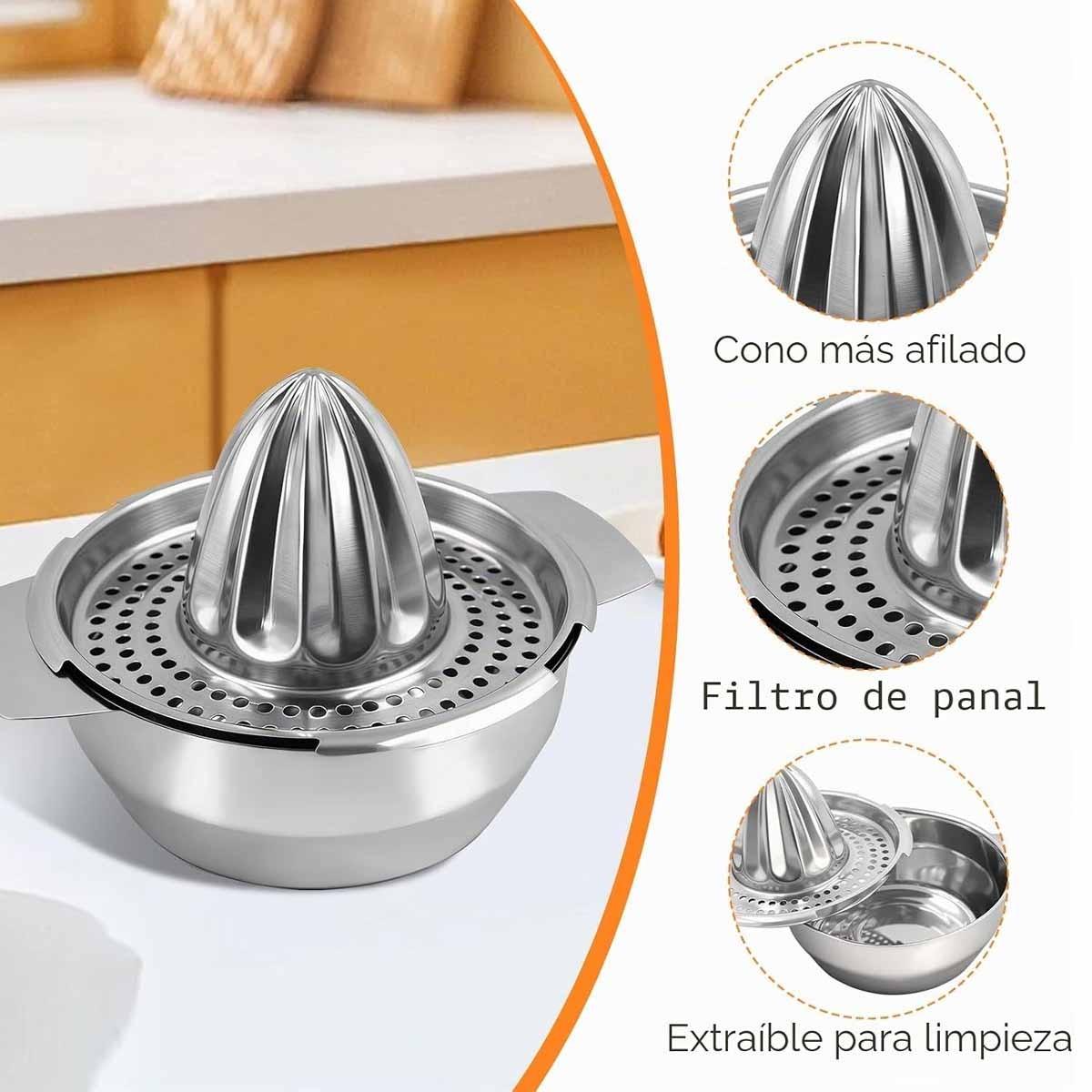 Exprimidor Acero Inoxidable Clasico