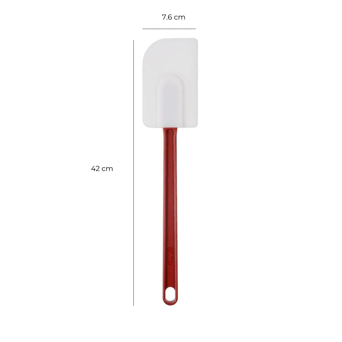 Espátula Mezquino Raspador De Masas De Silicona Profesional 42 Cm