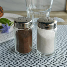 Salero Vidrio Con Tapa Acero