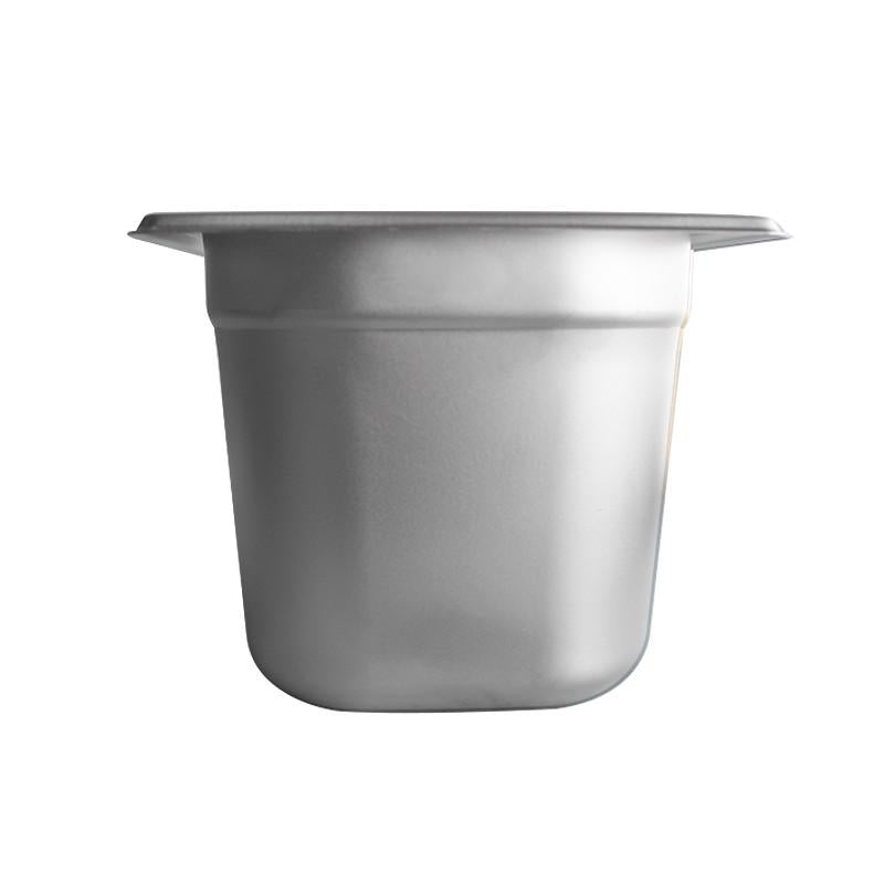 Contenedor Gastronómico Acero Inoxidable GN 1/6 x 15 Cm Linea Premium