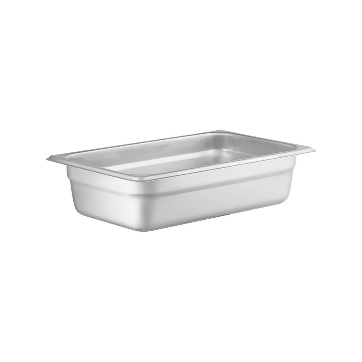 Contenedor Gastronomico Acero Inoxidable GN 1/4 x 6.5 Cm