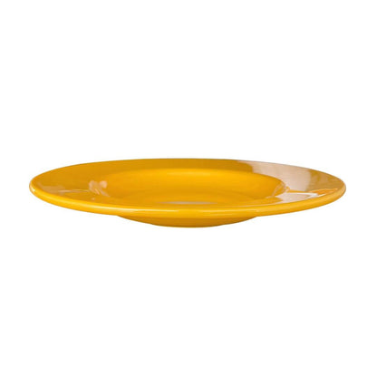 Plato Hondo De Policarbonato Amarillo 23Cm