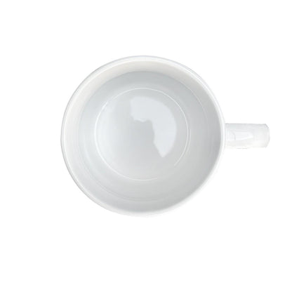 Set 6 Mug Porcelana Blanco 500 Ml Línea Padua