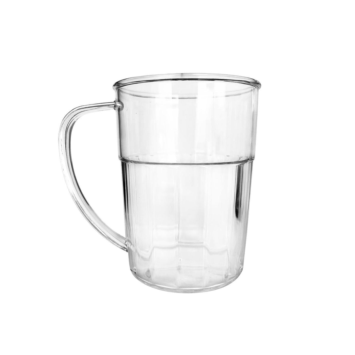 Set de 6 Mug Cerveza Policarbonato 400 Cc Transparente